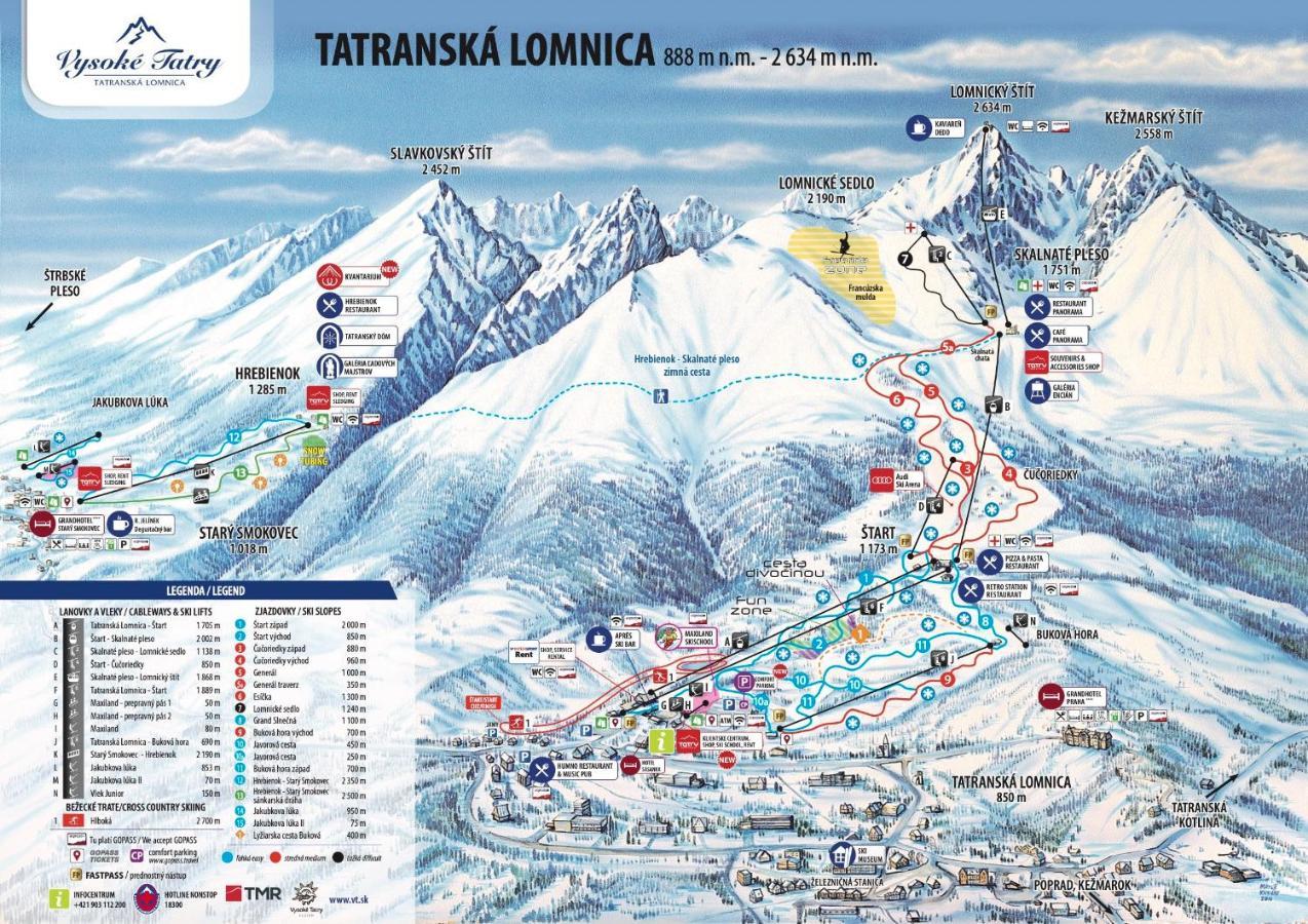 Apartman Tatry Tatranská Lomnica Buitenkant foto
